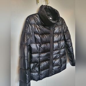Calvin Klein Puffer Coat in Black